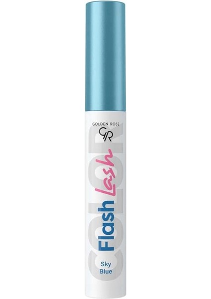 Rose Flash Lash Colered Mascara No: 03 Sky Blue - Renkli Maskara