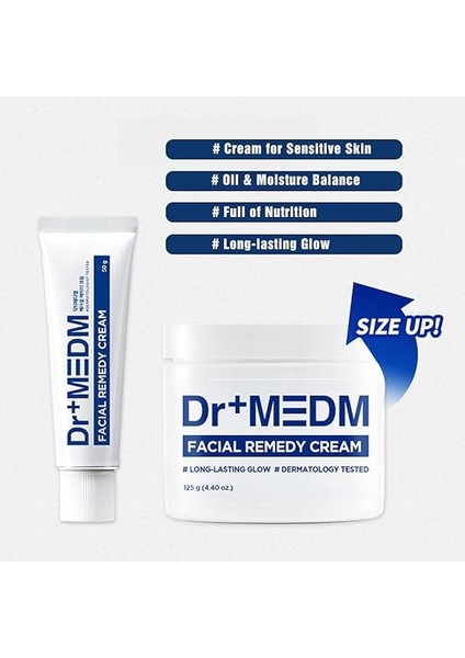 Dr+ Medm Facial Remedy Kuru ve Hassas Ciltler Için Yüz Kremi 125 G modelleri