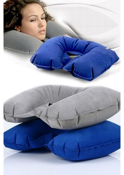 Şişme Boyun,seyahat ve Boyun Destek Yastığı