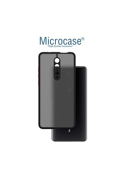 Xiaomi Mi 9t Pro London Serisi Sert Kılıf - Buzlu Siyah fırsatları