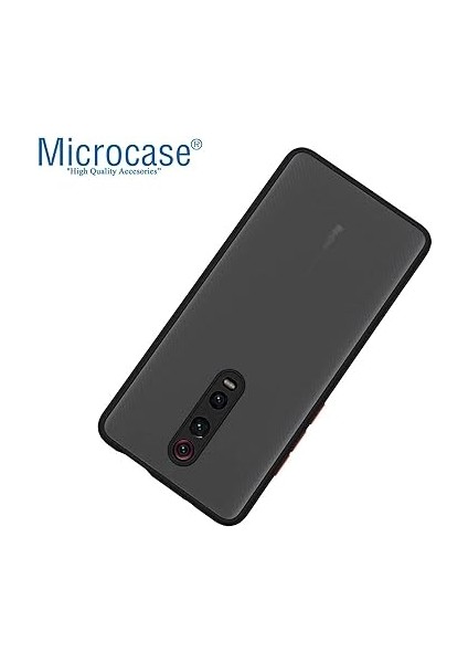 Xiaomi Mi 9t Pro London Serisi Sert Kılıf - Buzlu Siyah indirimleri