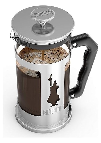 - Preziosa French Press: Yaklaşık 350ML Kapasiteli Kahve Hazırlayıcı - 18/10 Paslanmaz Çelik Gövde - Bulaşık Makinesinde Yıkanabilen Borosilikat Cam Sürahi - Paslanmaz Çelik Filtre Sistemi fırsatları