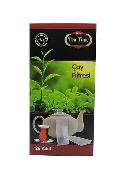 Time Çay Demleme Poşeti (Filtresi) 10'lu Paket (260 Poşet) fırsatları