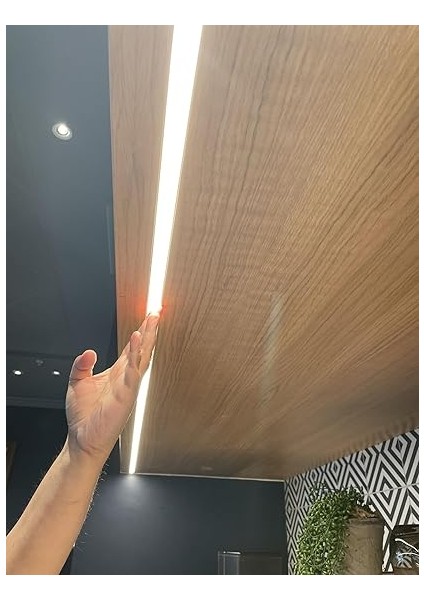 Dekoratif Mutfak Tezgah Üstü LED Lineer Aydınlatma - Dokunmatik On - Off Tuşlu (6500K Beyaz Işık, 50CM) indirimleri