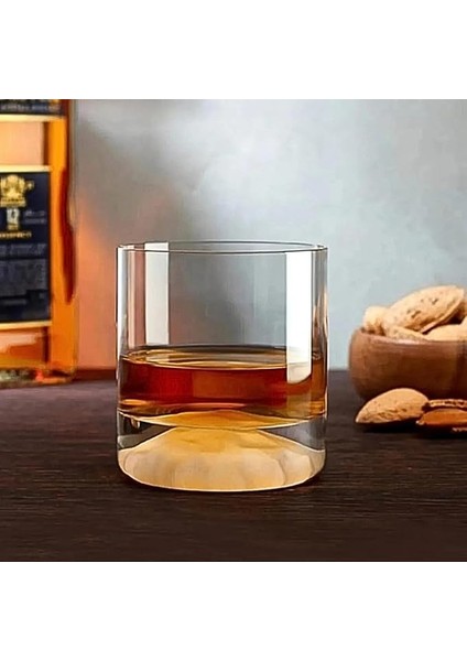 Nude 64039 Clup Ice Kristal Viski Bardağı – 4'lü Set –şık Kesim Cam – Özel Hediye