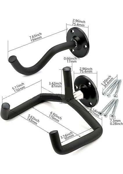 Gitar Duvara Montaj Askısı, Gitar Boyun Kanca Yaylı Çalgı Gitar Duvara Montaj Tutucu Elektro Gitar Ukulele Banjo Mandolin modelleri