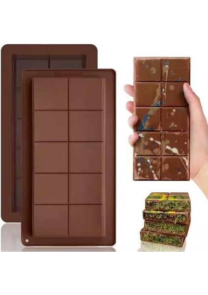 Çikolatası Kalıbı Silikon Çikolata Kalıbı Bpa Free El Yapımı Çikolata Kalıbı Kolay Kullanım