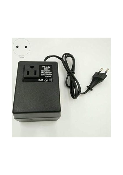 Transformatör 300 W Gerilim Dönüştürücü 220V Adım Aşağı Seyahat Gerilim Trafosu Dönüştürücü 110 V Ab Fiş modelleri