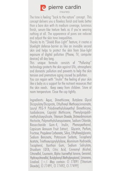 Cardin Natural Look Doğal Görünüm Veren Fondöten - Medium Deep (30 Ml) indirimleri