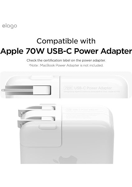 Kablo Yönetim Kılıfı Şarj Cihazı, Kablo Sarıcı Düzenleyici MacBook Air 2024 2023 2022 15" 13" M3 M2 [A3113/A2681/A3114/A2941] MacBook Pro 2024 2023 14" M4 M3 [A3112/A3401/A2992/A2918] 70W fiyatları