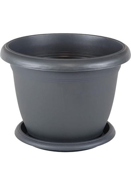 V513 Villa Saksı Set No: 13 76 Litre, 64 Cm, Antrasit