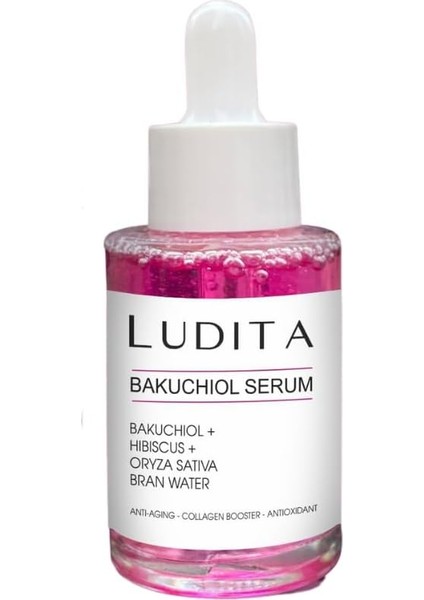 Yaşlanma Karşıtı Bakuchiol + Hibiscus Serum (Retinol Alternatifi)