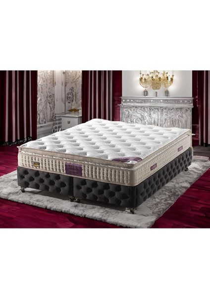 Istanbul Luxuria Pedli Ultra Ortopedik Yaylı Yatak Beyaz 90 x 200
