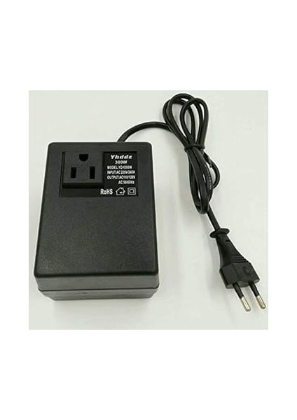 Transformatör 300 W Gerilim Dönüştürücü 220V Adım Aşağı Seyahat Gerilim Trafosu Dönüştürücü 110 V Ab Fiş fırsatları