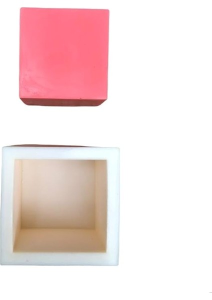 Concept Küp 2d Mum Kalıbı 4X4X4 (Silikon) modelleri