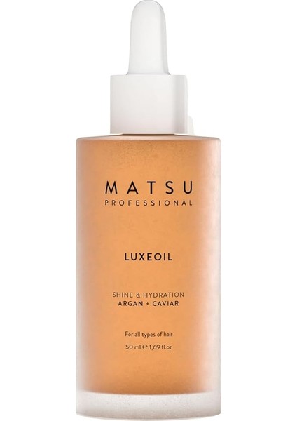 Professional Matsu Luxeoil Argan Oil, 50 ml
