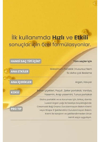 Professional Matsu Luxeoil Argan Oil, 50 ml indirimleri