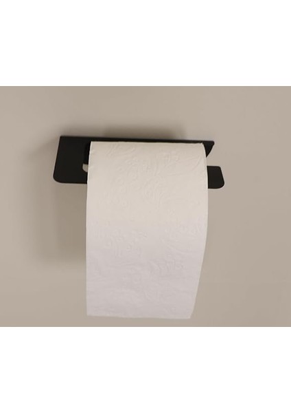 Yapışkanlı ve Vidalı Mat Siyah Oval Tuvalet Kağıtlığı Wc Kağıtlık Tuvalet Kağıdı Askısı fiyatları