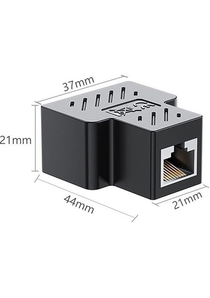 RJ45 1 To 2 Ethernet Splitter Çoğaltıcı Adaptör indirimleri