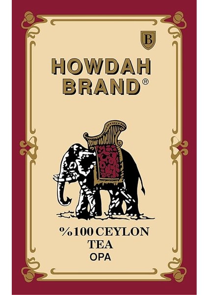 Howdah Premium Siyah Çay 250 gr modelleri