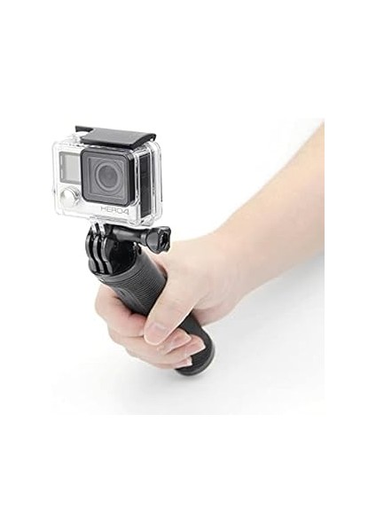 Aksiyon Kameralar ve Gopro ile Uyumlu Monopod Çubuğu Stand Mini Tripod 3in1 fırsatları