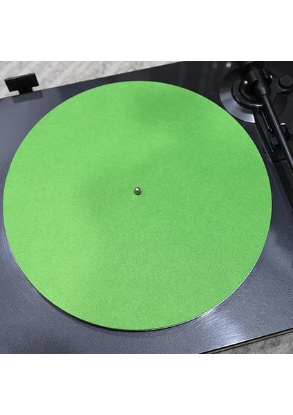 Matı, 30,5 Cm, Antistatik, Vinil Pikap Için, Yüksek Kaliteli Audiofil, Akustik Ses Desteği, 30,5 Cm, Yeşil indirimleri