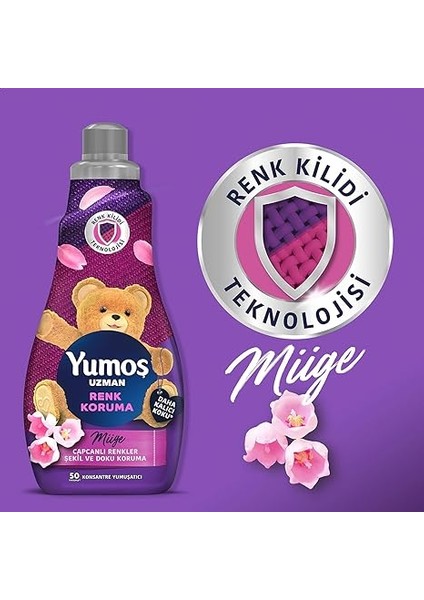 Uzman Konsantre Çamaşır Yumuşatıcısı Renk Koruma 50 Yıkama (1 x 1200 Ml) indirimleri