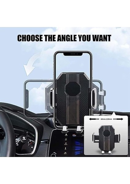 Içi Telefon Tutucu Ayarlanabilir Uzayabilen 360 Dönebilen Vantuzlu Cam ve Torpido Için Uygun modelleri