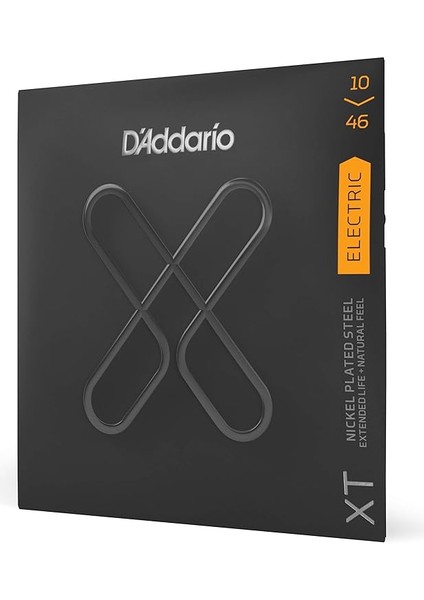 XTE1046, Xt Elektro Gitar Strings Nikel Kaplama Çelik, Düzenli Işık, 10-46