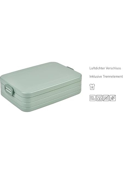 - Yemek Kutusu Take A Break Large – Bölmeli Beslenme Kutusu – 8 Adede Kadar Tereyağı Ekmeği Için Uygundur – 1500 ml – Canlı Mauve fiyatları