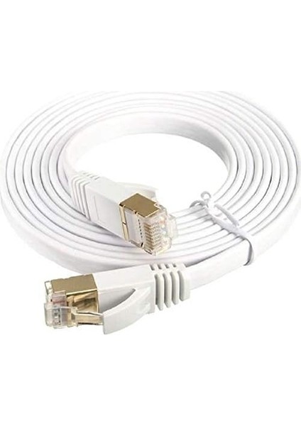 4259 Cat7 Ethernet RJ45 Modem Internet Kablosu, 5 M 10GBPS 600MHZ fırsatları