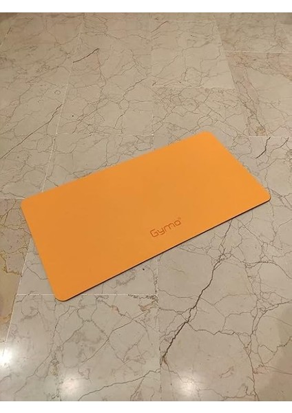 Hizalamalı 6mm Tpe Yoga Matı Pilates Minderi Diz Dirsek Koruyucu Mat Hediyeli Turuncu fiyatları