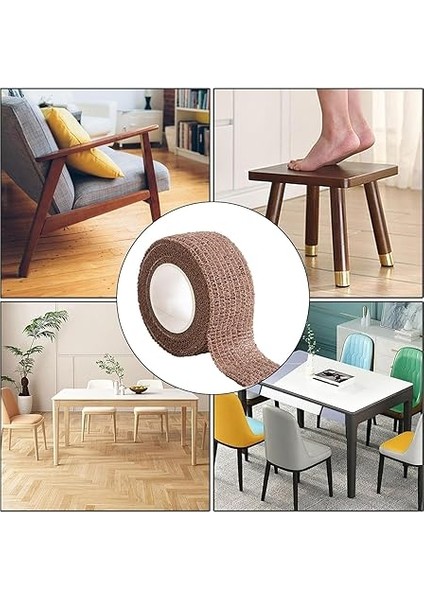 Sandalye ve Masa Ayak Koruyucu Keçe Kaymaz Bant, Mobilya Ayak Pedi, Kendinden Yapışkanlı, Fayans, Ahşap, Parke Koruma Keçesi, Gürültü ve Çizilme Önleyici Keçe Bant fiyatları