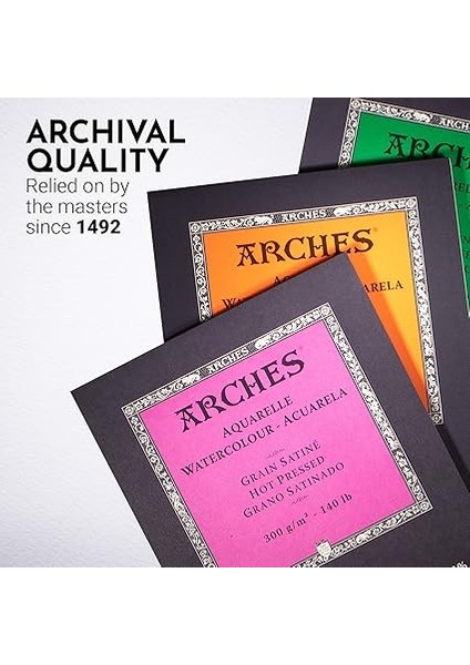 Arches Suluboya Defteri, 23 x 31CM, 12 Sayfa, 300GR indirimleri