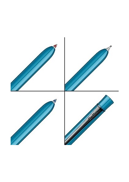 Trio 93 Multifonksiyon Tükenmez Kalem Mavi fırsatları