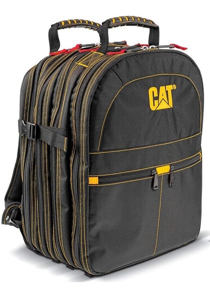 DA980209 17'' 5 Bölmeli Ağır Hizmet Bez Alet Sırt Takım Çantası