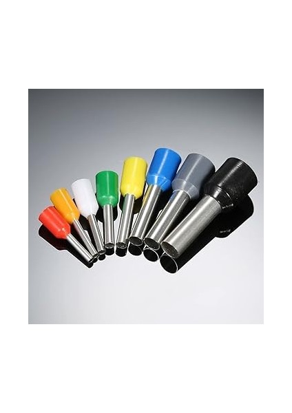 Parça Izoleli Kablo Ucu Set Kutulu Yalıtımlı Tel Terminal Soketi Sıkmalı Pin Elektrik Teli Konnektörü 10/22 Awg Kordon fırsatları