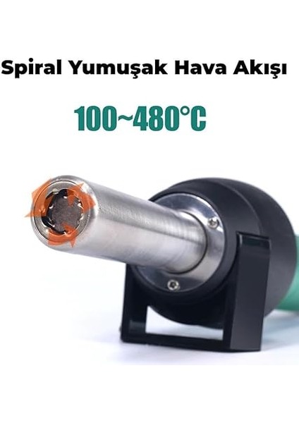YIHUA-8858-I Isı Ayarlı Sıcak Hava Tabancası fırsatları