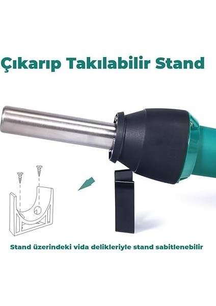 YIHUA-8858-I Isı Ayarlı Sıcak Hava Tabancası indirimleri