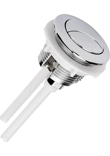 Tuşu Tahliye Vanası Çift Basmalı Düğme, Wc Basma Tuşları Yedeği Çift Wc Yıkama Düğmesi Yuvarlak Tuvalet Yıkama Düğmesi Wc Tuşu Tuvalet Su Tankı Için Basma Tuşları (B)