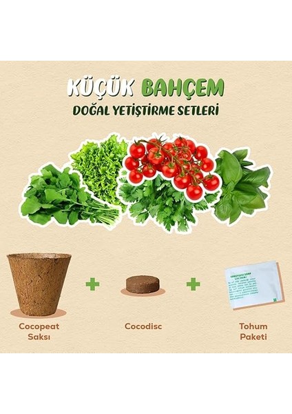 Bahçem Çeri Domates Tohumu Yetiştirme Seti fırsatları