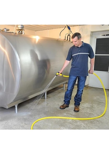 17001 Colorstorm Kauçuk Bahçe Hortumu, 5/8"X50", Kırmızı fırsatları