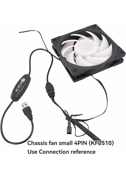 USB 5V Ila 12V Boost Fan Kablosu Ayarlanabilir USB 4 Pin Fan Kablosu 3 Dişliler Ayarlanabilir Hızlar USB 12V Şasi Fan Kablosu fiyatları