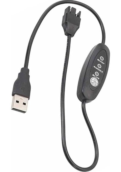 USB 5V Ila 12V Boost Fan Kablosu Ayarlanabilir USB 4 Pin Fan Kablosu 3 Dişliler Ayarlanabilir Hızlar USB 12V Şasi Fan Kablosu fırsatları