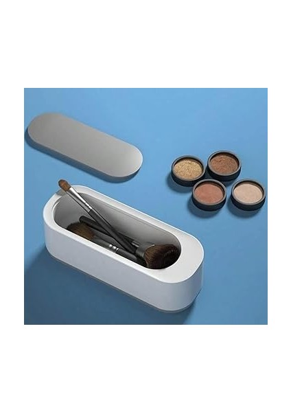 Titreşimli Temizleyici, Taşınabilir Gözlük Takı Saat ve Diş Fırçası Temizleme Cihazı indirimleri