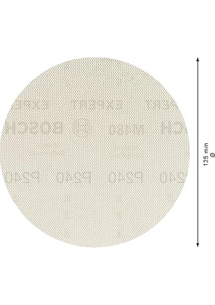5 x Expert M480 Zımpara Ağı (Ahşap Üzerine Boya Için, Sert Ahşap, Ø 125 Mm, Granülasyon 240, Profesyonel Aksesuar Eksantrik Zımpara, Titreşimli Zımpara) modelleri