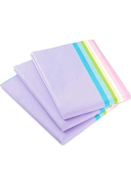 5TIS1096 Paket (Pastel Gökkuşağı, 120 Yaprak) Ipek Kağıt, Kağıt, Pastel Renkler fırsatları