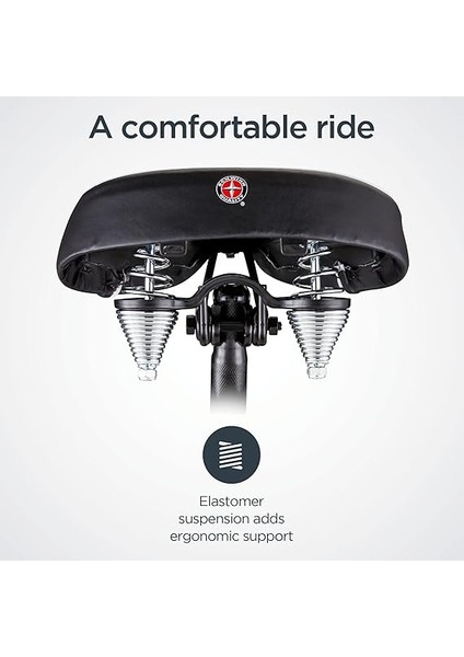 Cruiser Geniş Kapitone Sele indirimleri