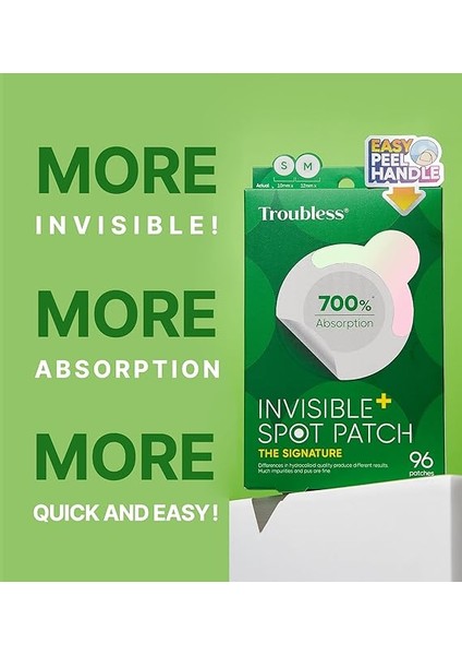 Ultra Ince ve Şeffaf Suya DAYANIKLI%700 Emme Kapasiteli Kore Üretimi Akne ve Sivilce Bandı 96'lı fiyatları