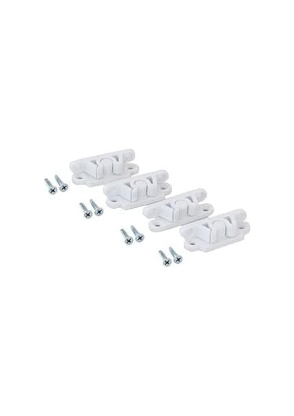 Sineklik Çıtçıtı 4 Adet (Beyaz)